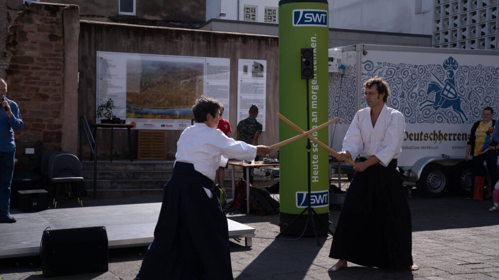 Vorführung der Aikido-Schule Trier