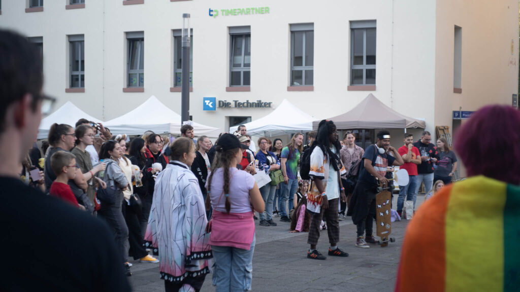 Menschenmenge auf dem Minna no Matsuri