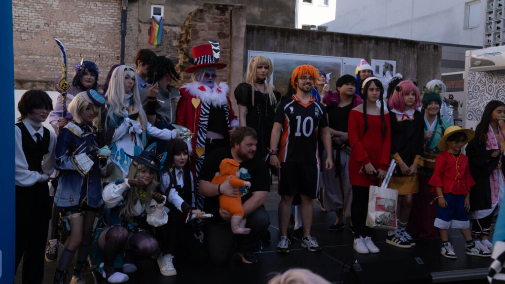 Cosplay-Showcase auf dem Minna no Matsuri